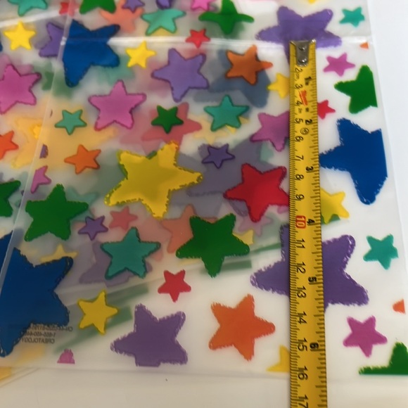 CLEARANCE 24 pcs Star Bags Clear Bags Loot Bags Favor Bags Treat 6.25x6.25" In. - Picture 7 of 7